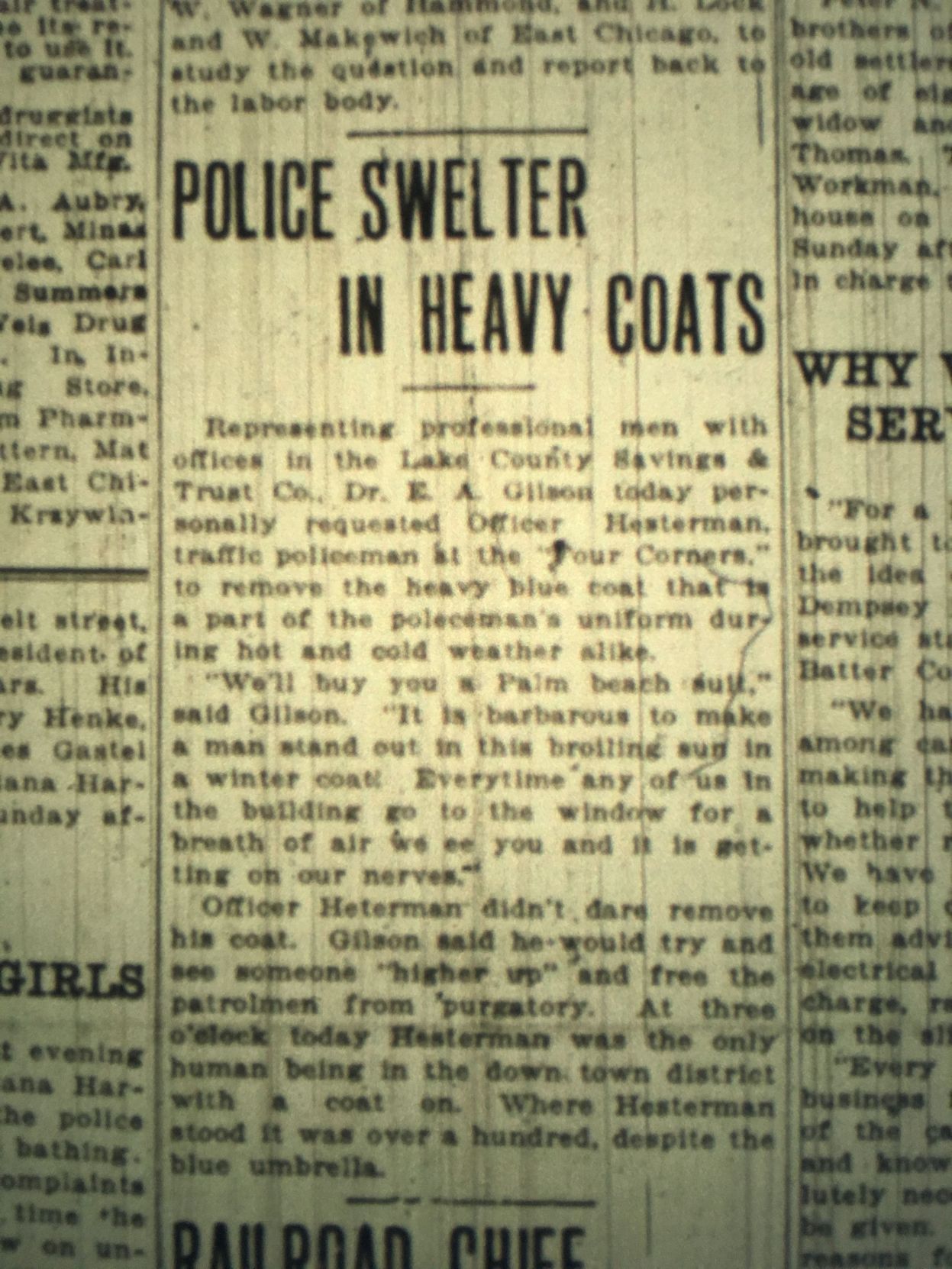 1916 heat wave
